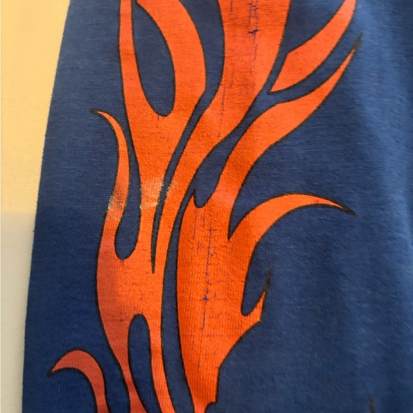 Y2K Jnco style flame long sleeve shirt - Picture 3 of 7